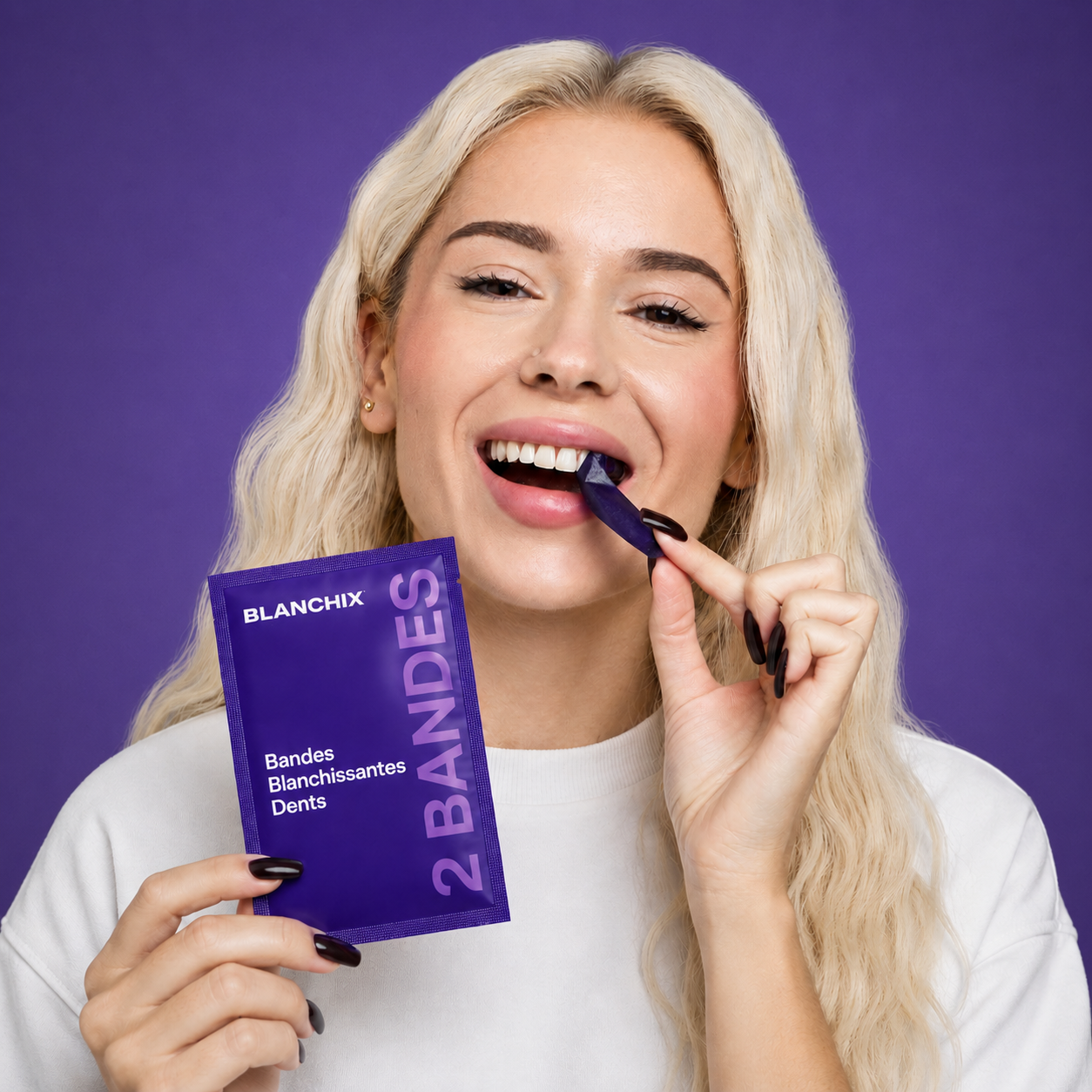 Bandes Blanchissantes Violettes - Blanchix
